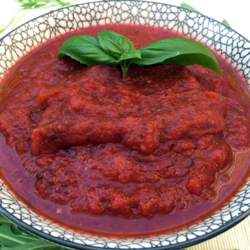 nightshade-free marinara in a bowl